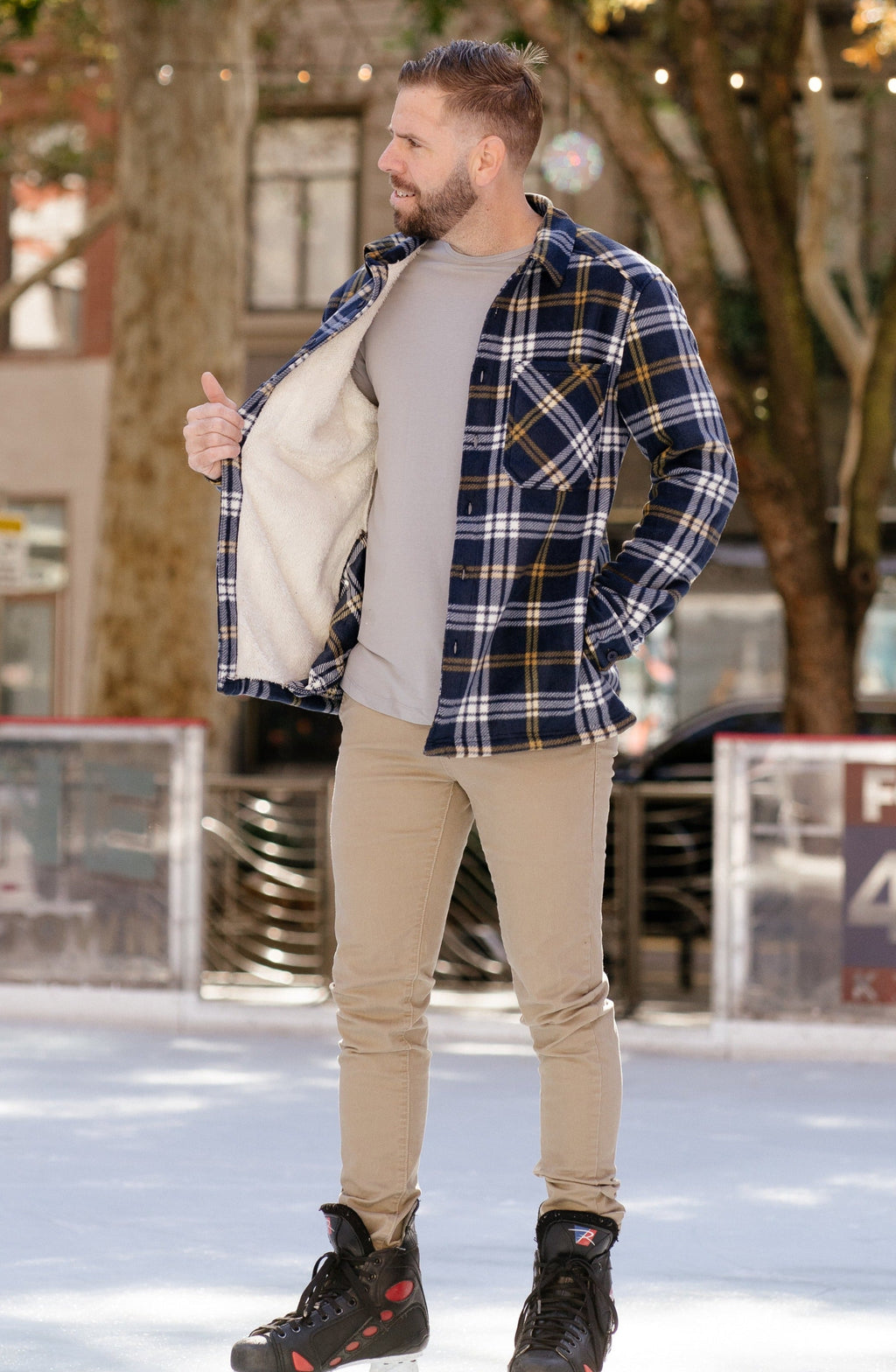 Plaid Flannel Button Down Shacket- LAST ONE