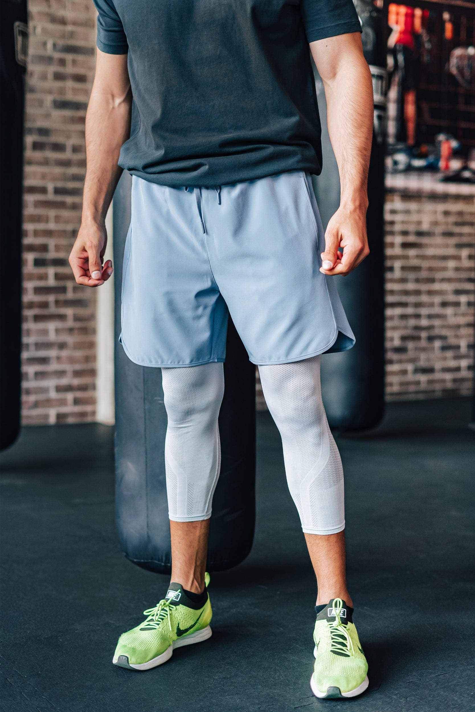 Men's 2 in 1 Athletic Training Pants