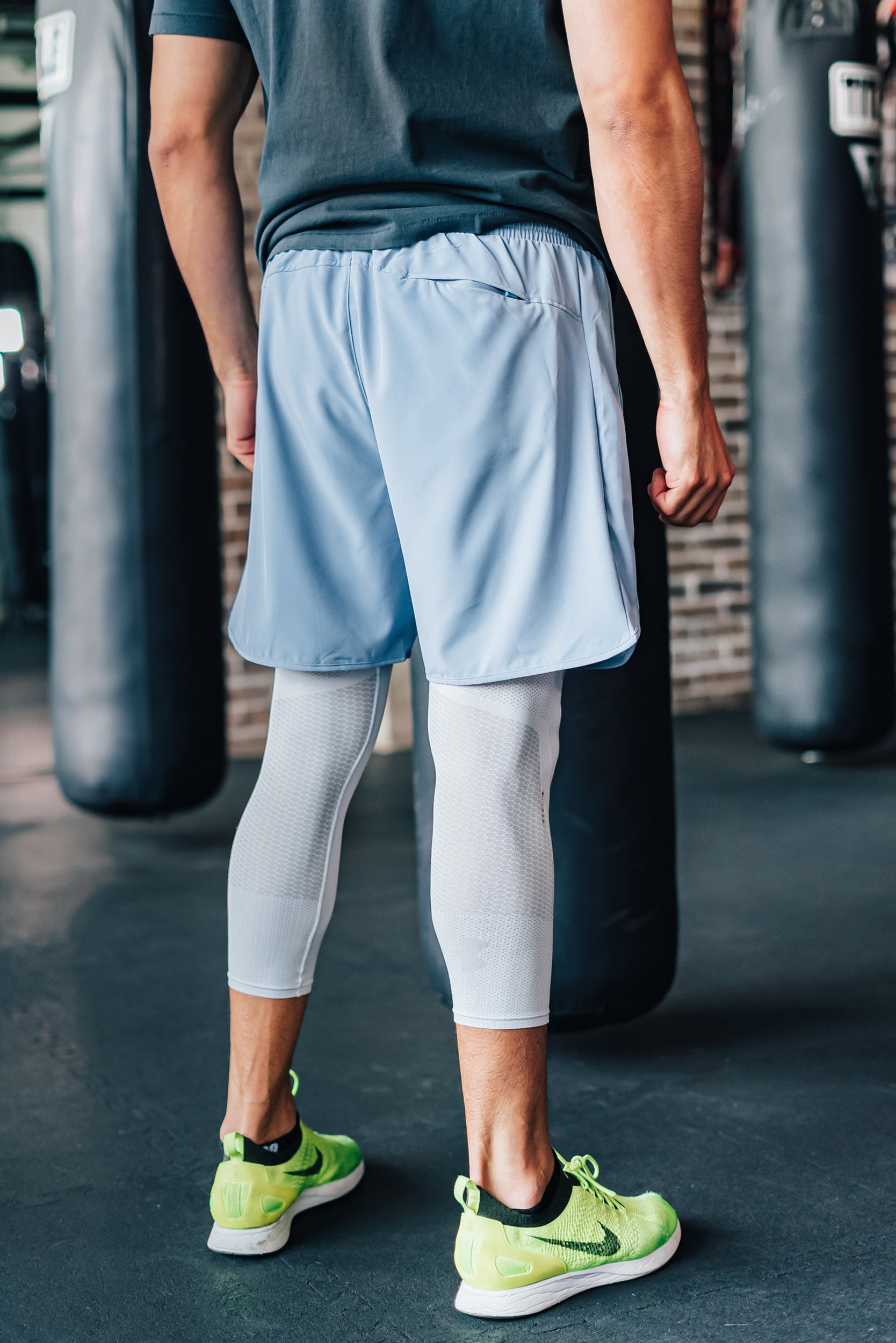 Men's 2 in 1 Athletic Training Pants