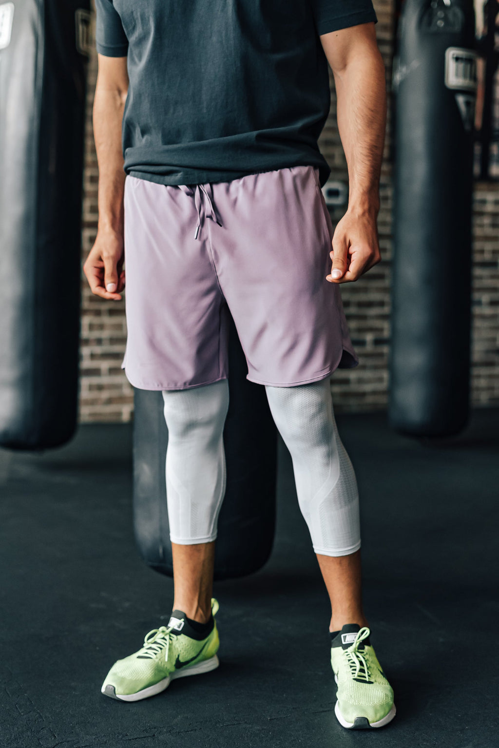 Men's 2 in 1 Athletic Training Pants