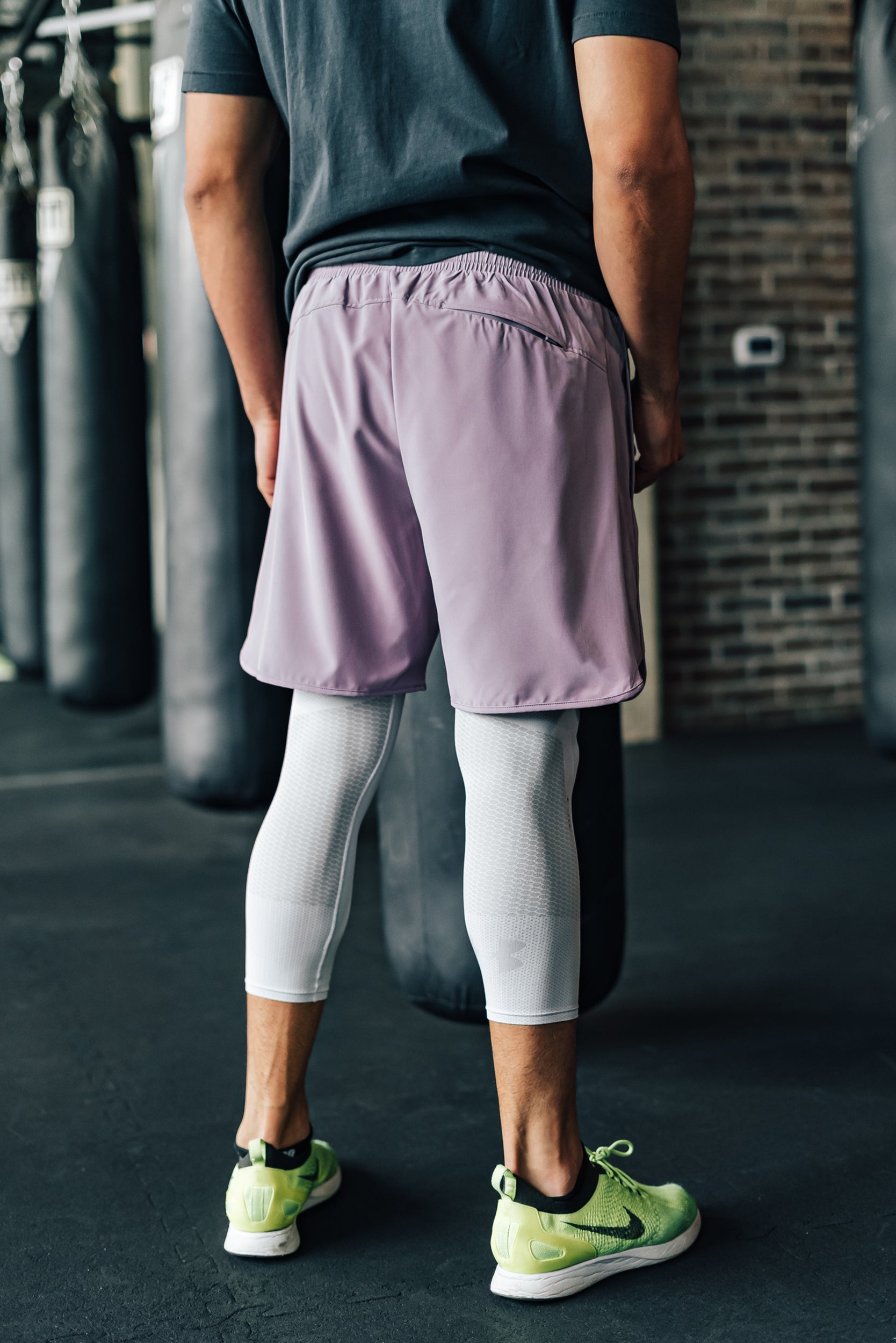 Men's 2 in 1 Athletic Training Pants