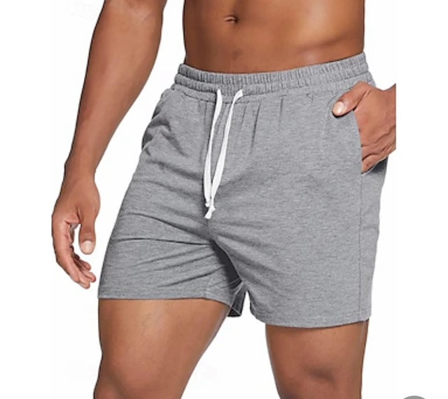 Chill AF French Terry Drawstring Shorts Dark Gray