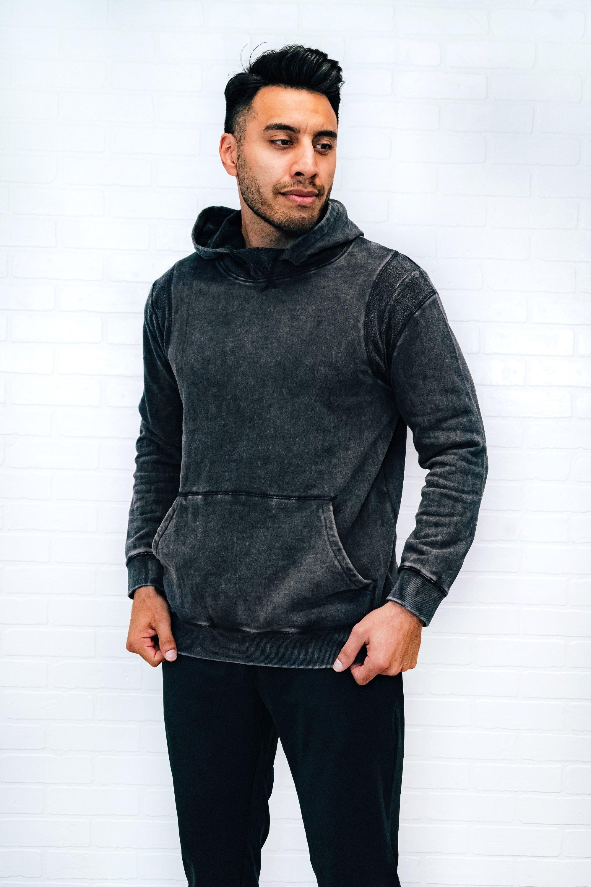 100% Cotton Fleece Heavyweight Hoodie For Men