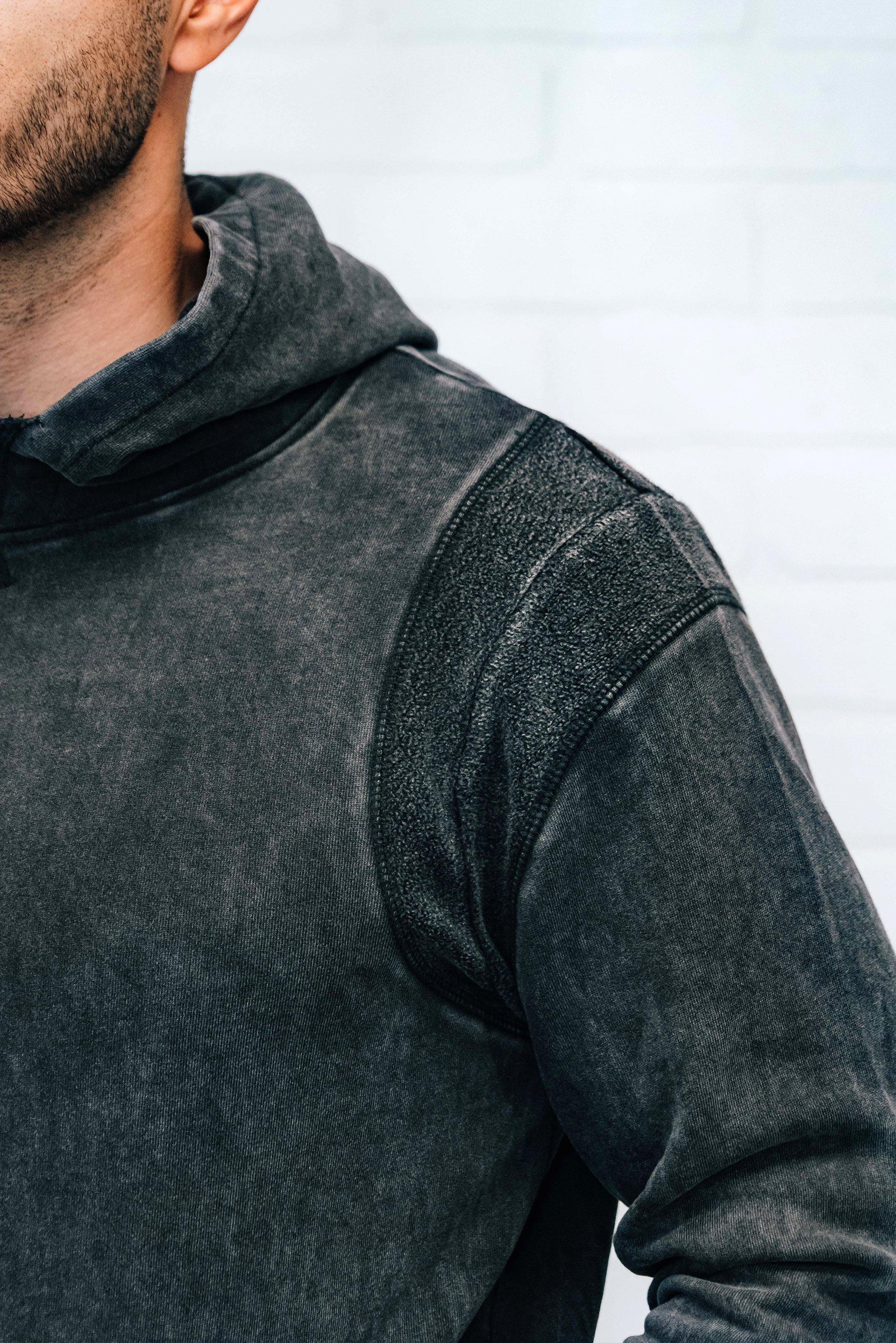 100% Cotton Fleece Heavyweight Hoodie For Men