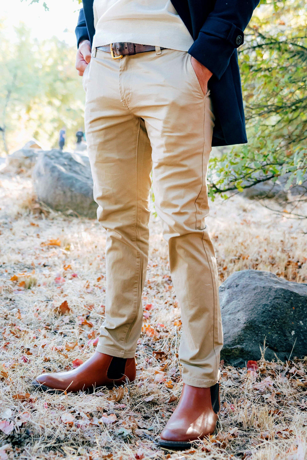 Everyday Chinos in Khaki
