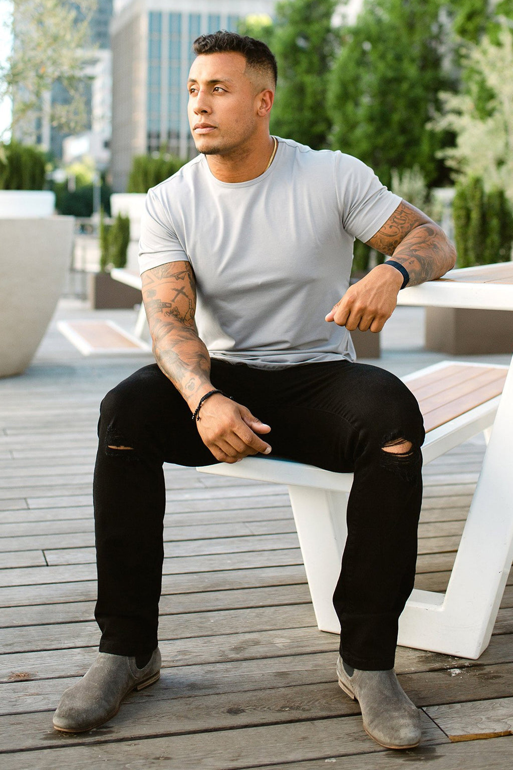 Men's Maverick Black Jeans